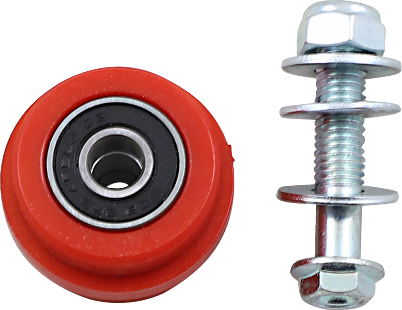 T.M. DESIGNWORKS Chain Roller - Red / Honda/Suzuki/TM/Yamaha 1231-1411