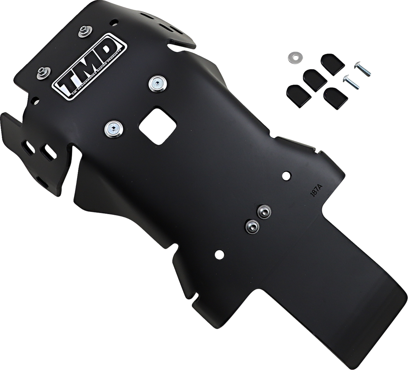 T.M. DESIGNWORKS Full-Coverage Skid Plates with Linkage Protection - Skid Plate / Black / Gas Gas | Husqvarna | KTM 0506-1587