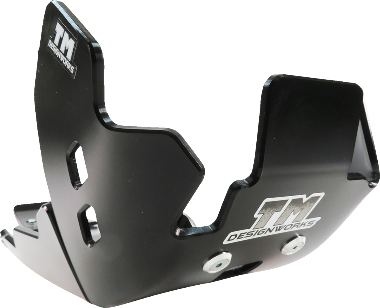 T.M. DESIGNWORKS Full-Coverage Skid Plates with Linkage Protection - Skid Plate / Black / Gas Gas | Husqvarna | KTM 0506-2106