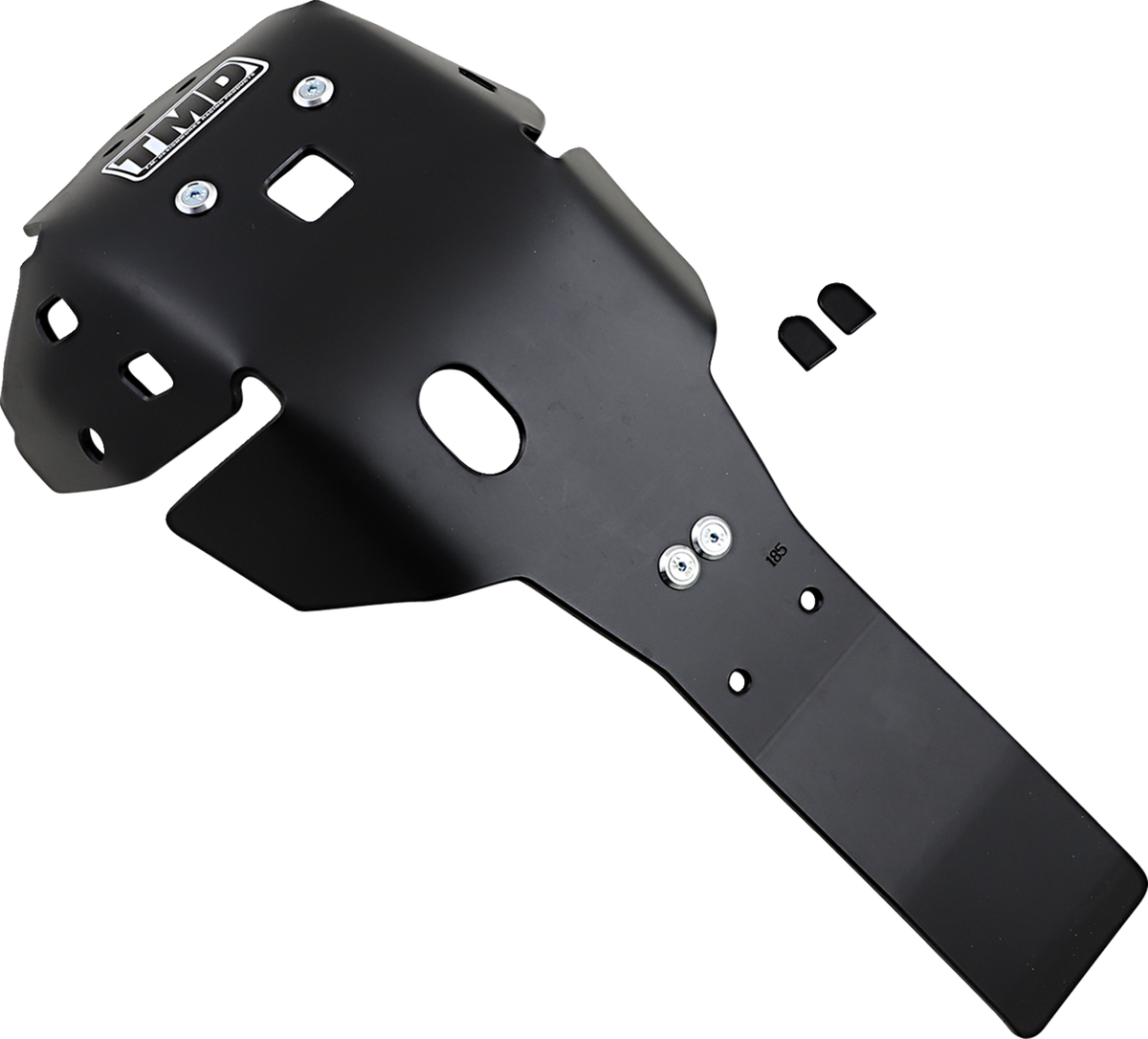 T.M. DESIGNWORKS Full-Coverage Skid Plates with Linkage Protection - Skid Plate / Black / Honda / CRF 250R/RX 0506-1582