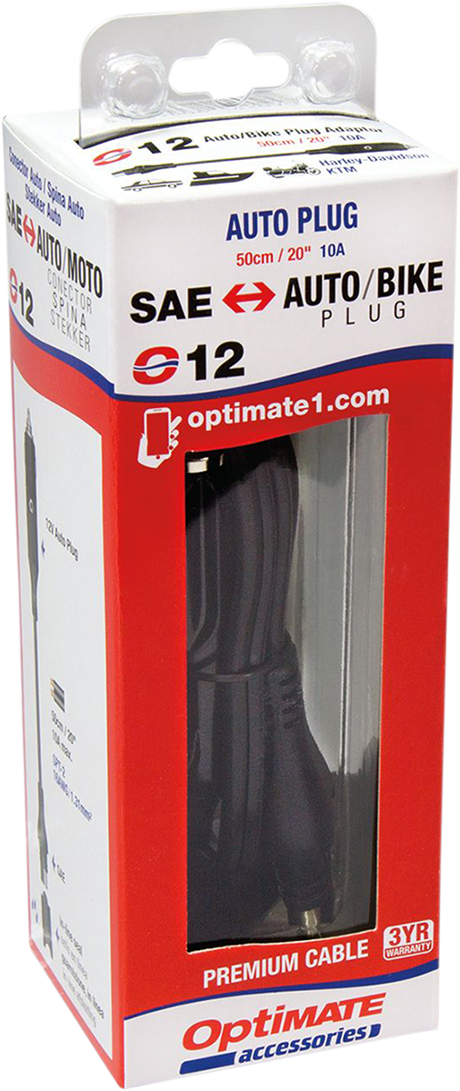 TECMATE OptiMate™ Charger Cord Adapter - Adapter / Plug to SAE 3807-0334