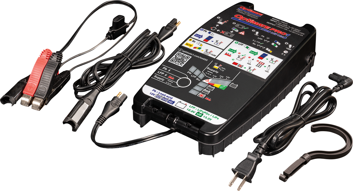 TECMATE OptiMate™ PRO-1 DUO - Battery Charger/Maintainer 3807-0598