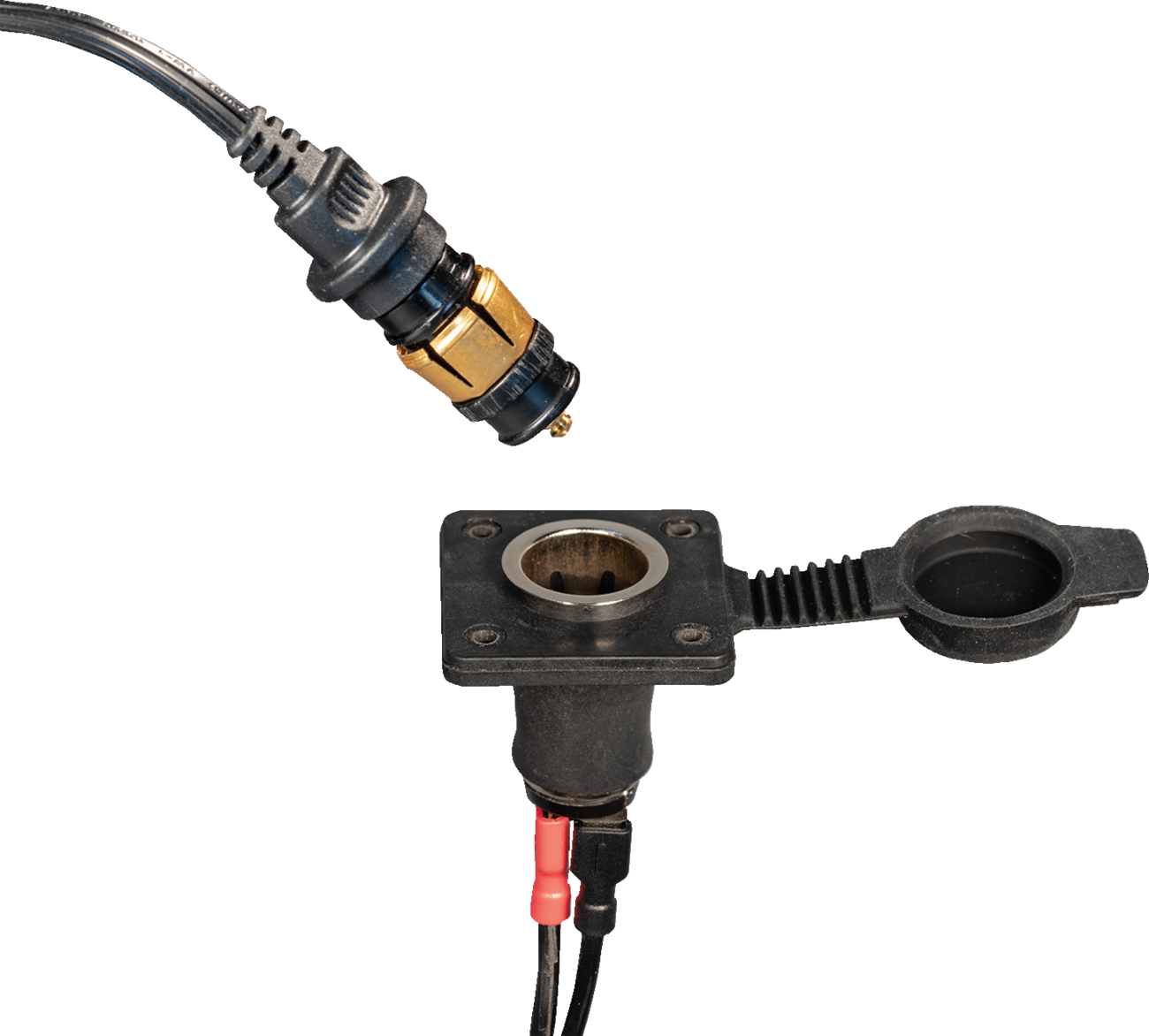 TECMATE OptiMate™ Panel Mount Socket Kit - Cord Plug/Socket / 21 mm 3807-0761