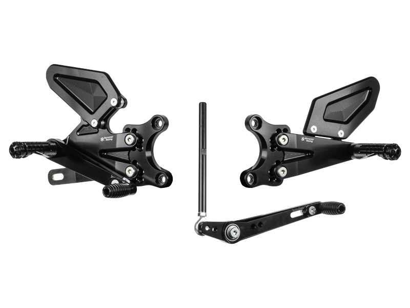 Bonamici Triumph Street Triple 765 R/RS Moto2 Rearsets (2023+)