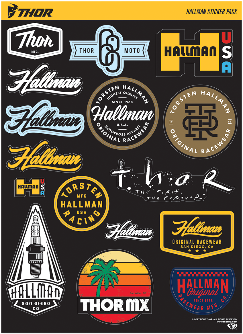THOR Hallman Decal Sheet
