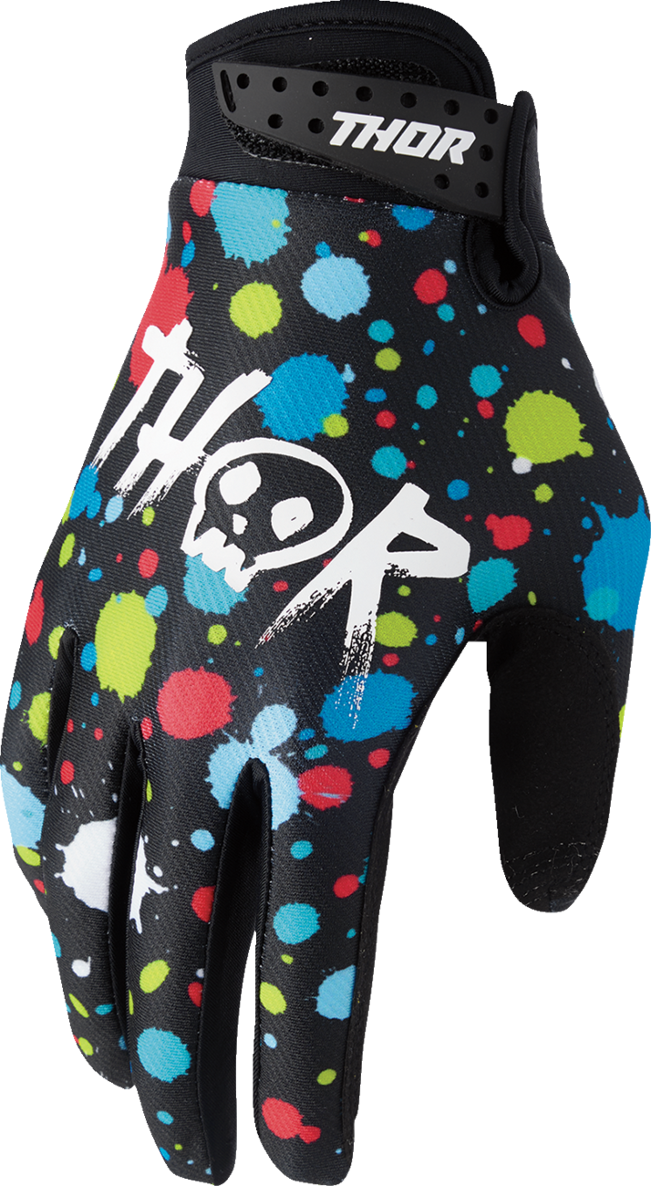 THOR Youth Launchmode Splat Gloves