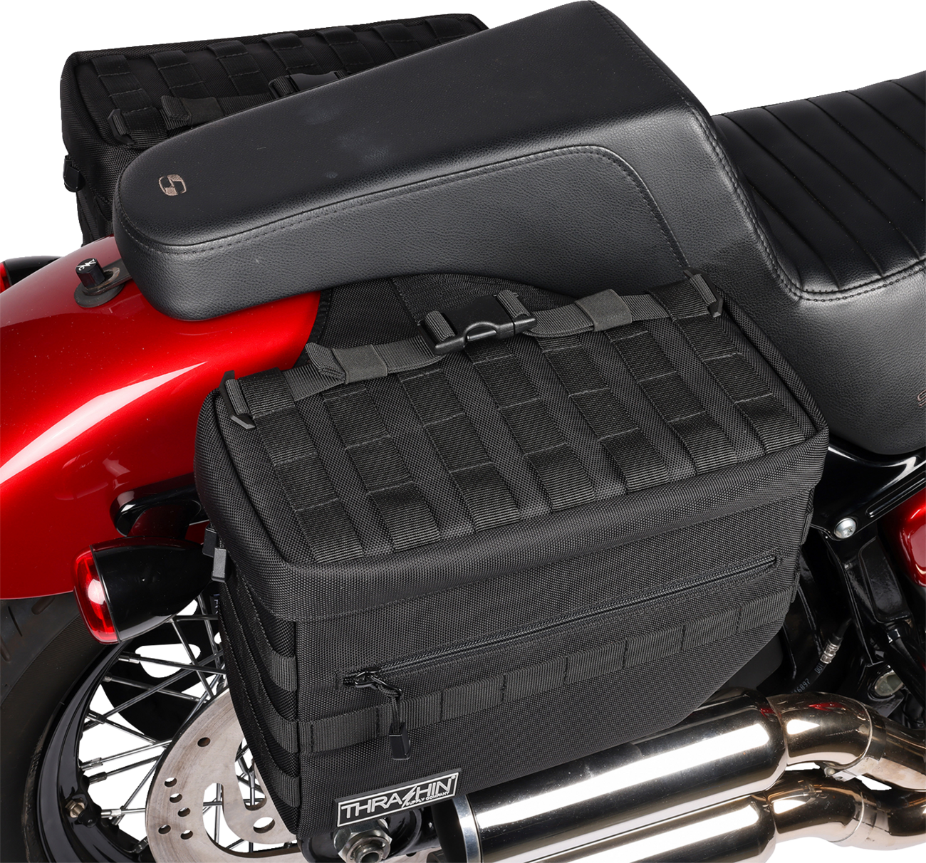 THRASHIN SUPPLY CO. Escape Bag - Escape Saddlebags / Black 3501-1961