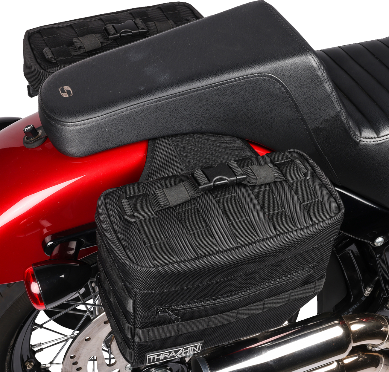 THRASHIN SUPPLY CO. Essential Saddlebags - Black 3501-1960