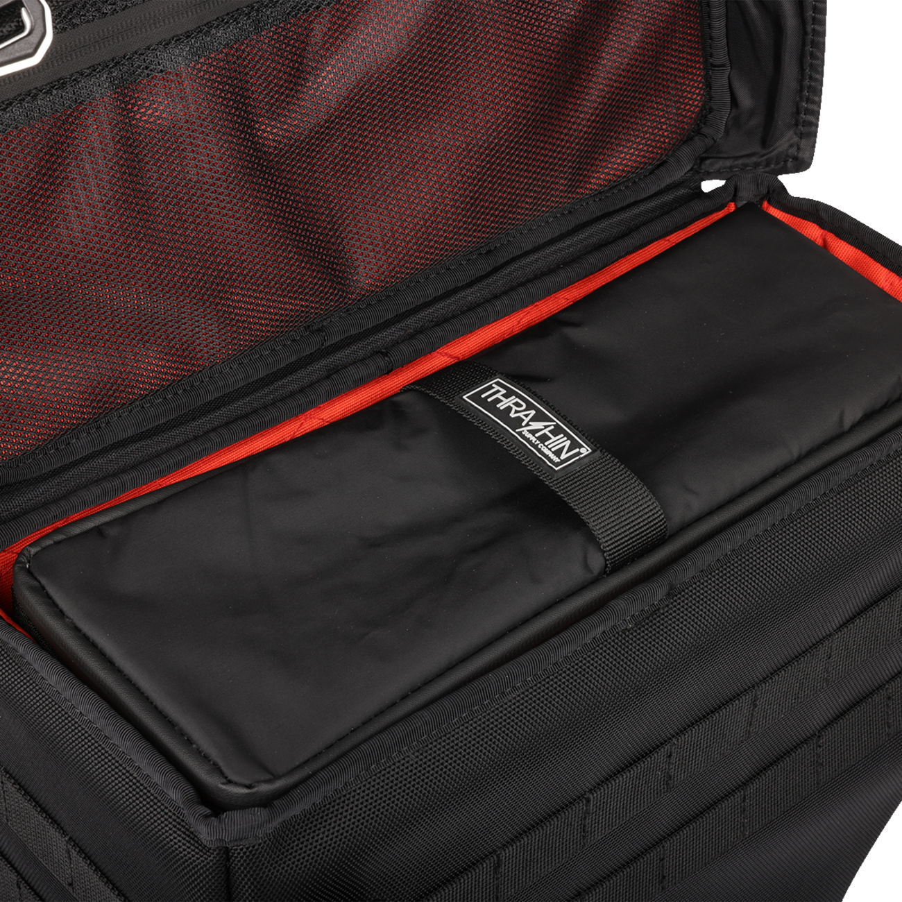 THRASHIN SUPPLY CO. Expedition Cooler Saddlebag - Cooler Expedition Bag / Black 3511-0030