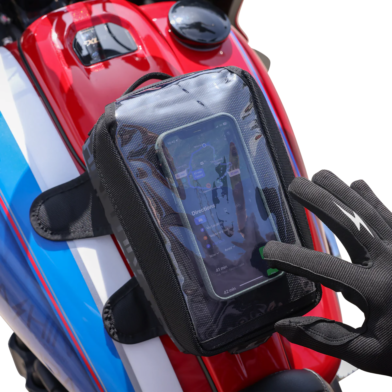 THRASHIN SUPPLY CO. Magnetic Tank Bag - 3.5L / Black 3502-0750