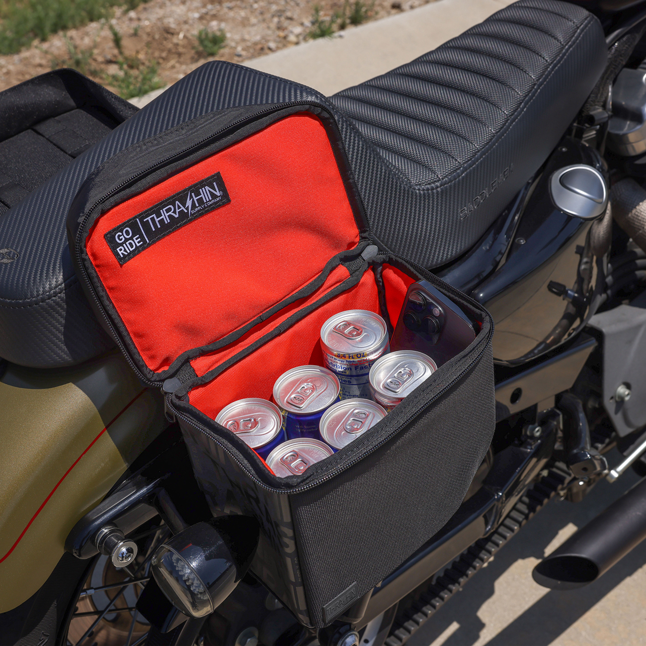 THRASHIN SUPPLY CO. Mini Essential Handbags - Mini Essential Saddlebags / 8 Liter 3501-2168
