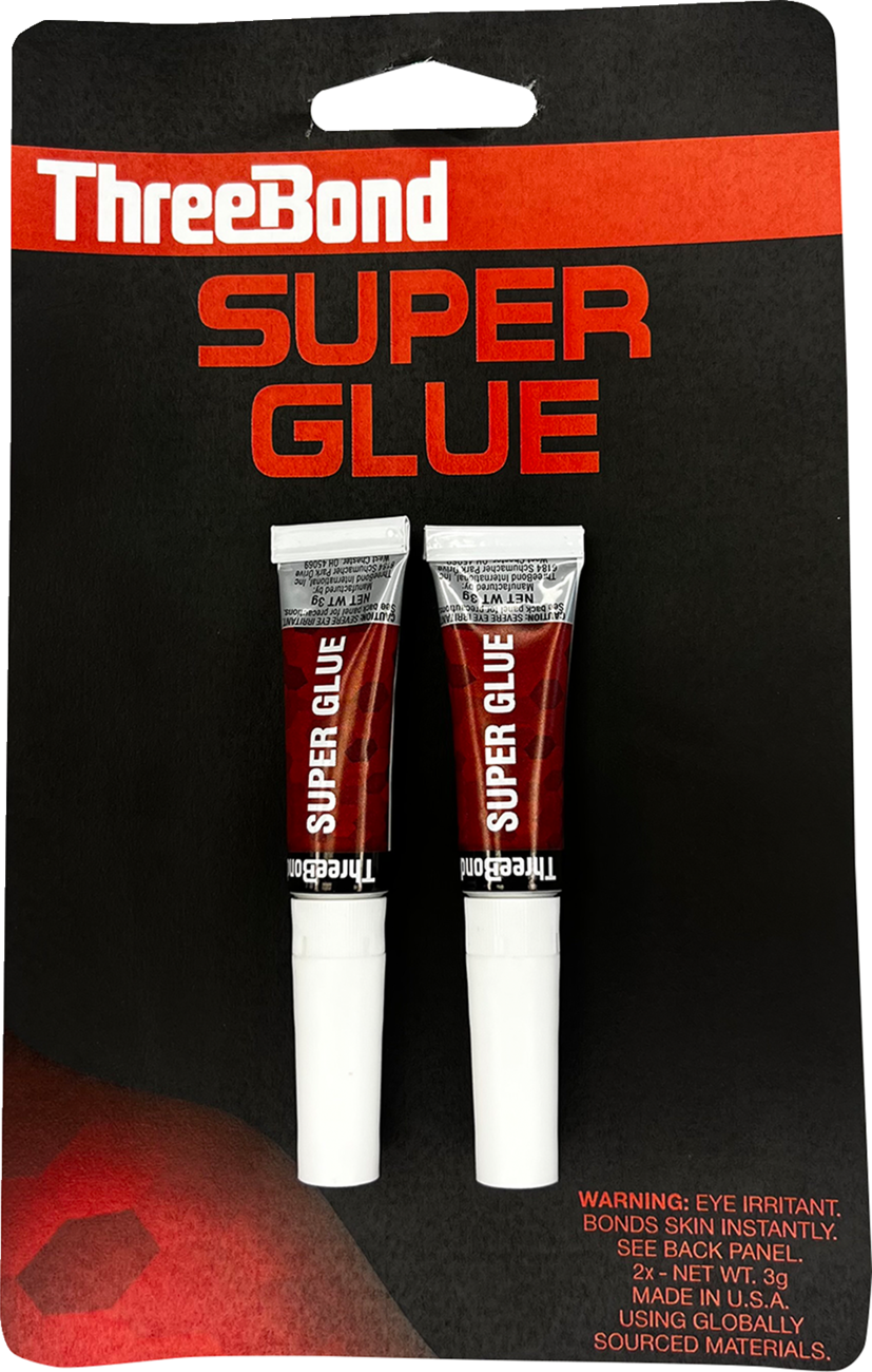 THREEBOND Super Glue - 2 g Tube / 2 Pack 3711-0053