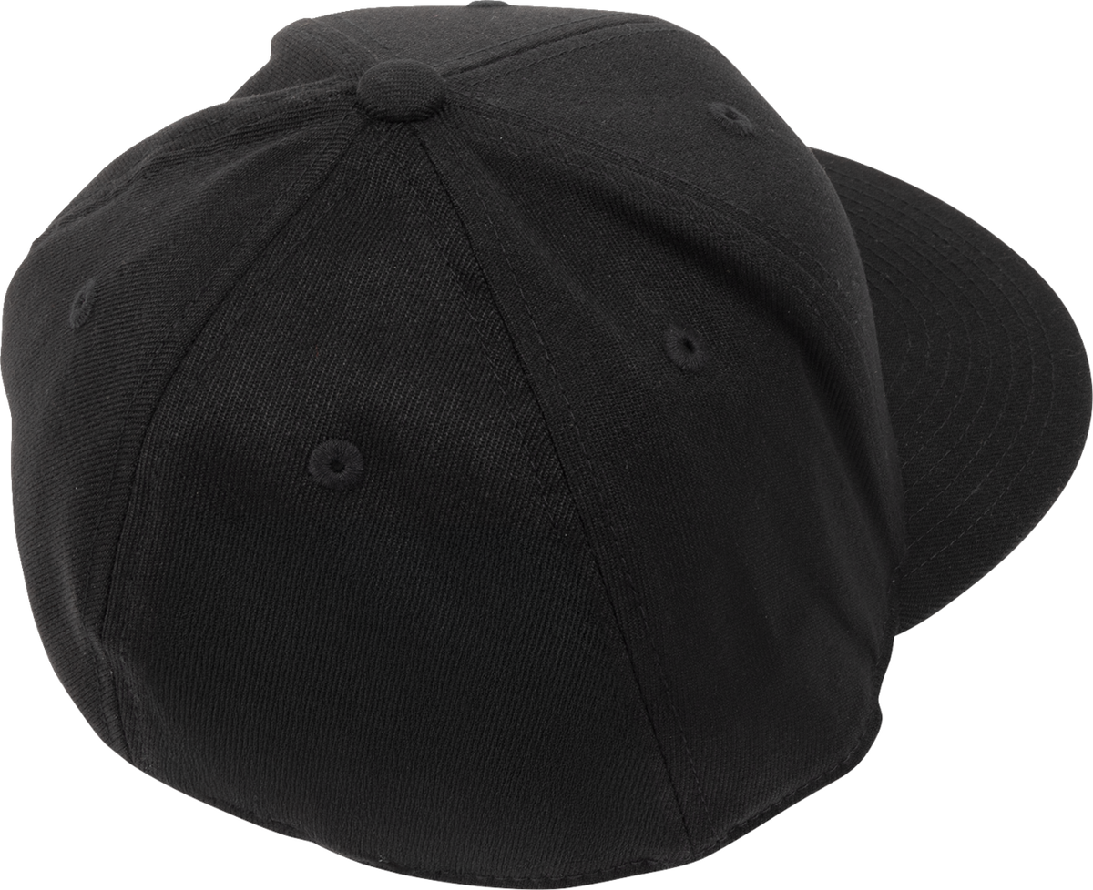 THROTTLE THREADS Flat Bill Hat - Flat Bill Hat / Black 2501-2093