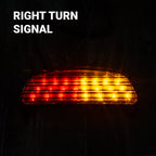 Eagle Lights Bobtail Tri-Bar LED Tail Light with Turn Signals For Harley-Davidson® '06 - Current Softail FXST, FXSTB, FXSTC, FXSTS and FLSTSB
