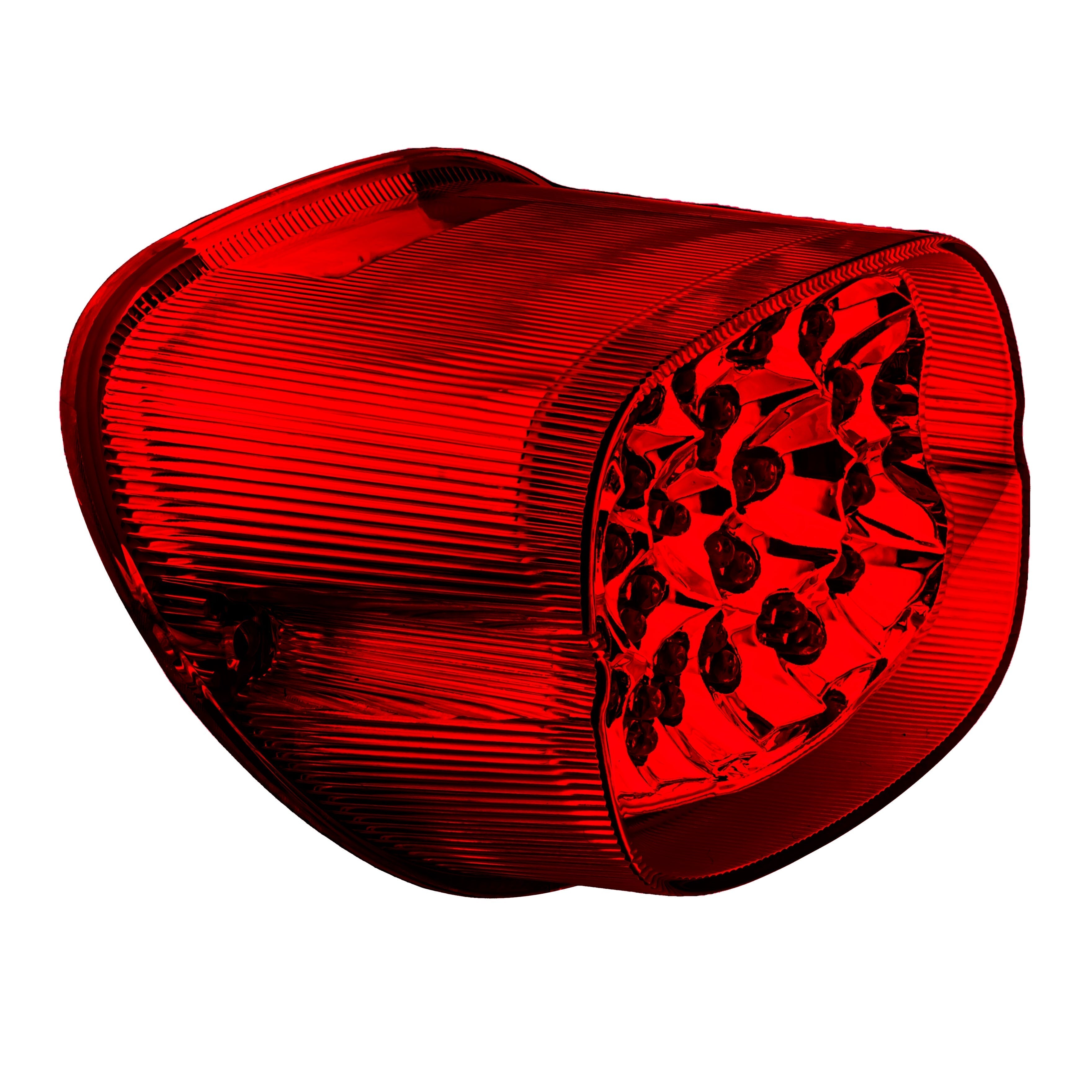 Eagle Lights Squareback LED Replacement Harley-Davidson® Softtail / Touring / Sportster / Dyna Tail Light with Built In LED Turn Signals