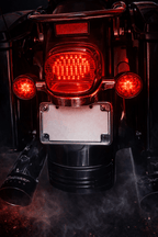 Eagle Lights Flashing Strobe Layback LED Tail Brake Light Kit for Harley-Davidson® - No Window
