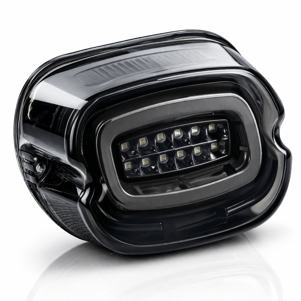 Eagle Lights HALOS Layback LED Tail Light with Turn Signals for Harley-Davidson® Motorcycles