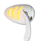 Eagle Lights SIGNALSIGHT LED Mirror with Turn Signals for Harley-Davidson® Softail, Dyna and Touring Models - Pair