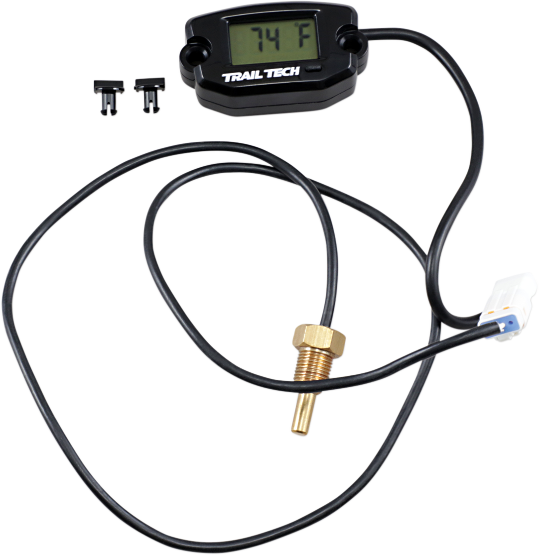 TRAIL TECH Temperature Meter - Universal Temperature Meter / Surface Mount / Black / 1/8"-28 BSPP 2212-0661
