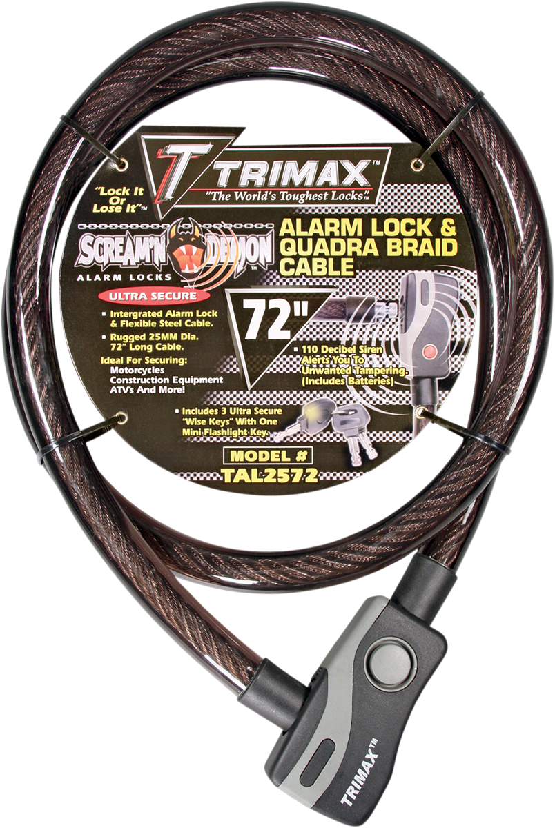 TRIMAX Alarm Cable Lock - 4010-0187