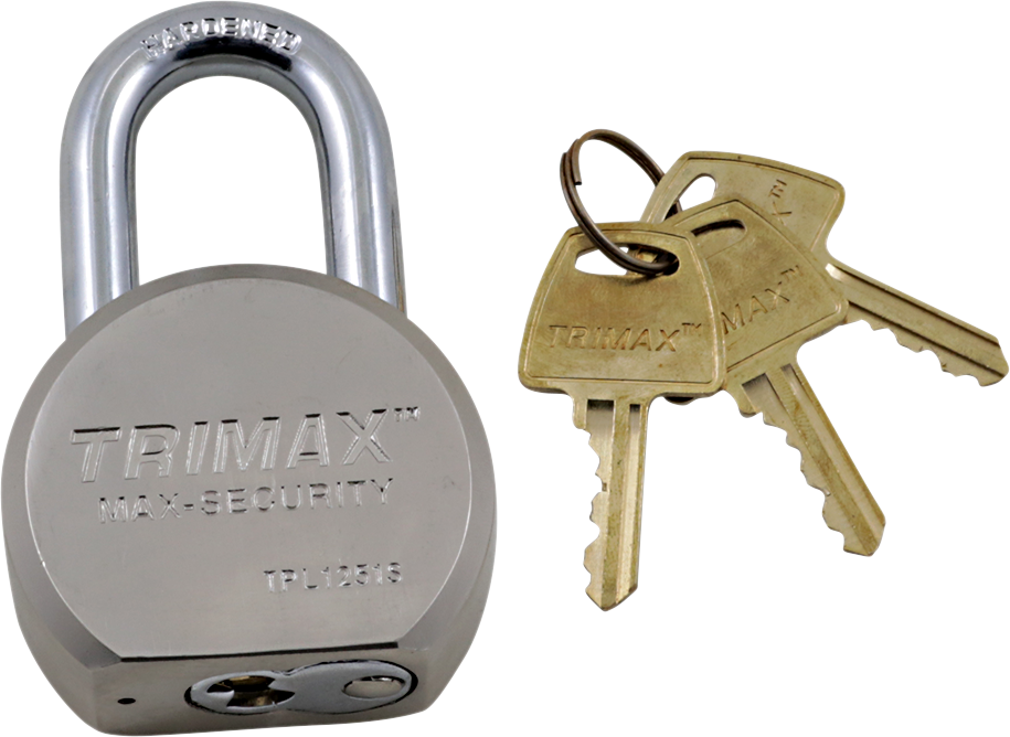 TRIMAX Maximum Security Padlock - Steel Padlock / 1-1/4" 4010-0023