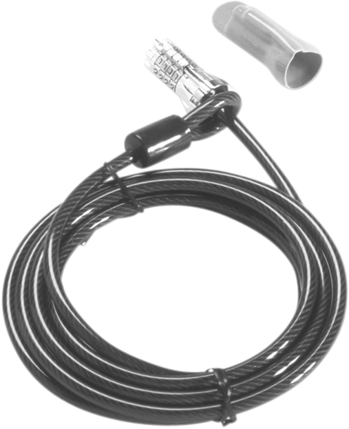 TRIMAX Multi-Purpose Heavy Duty Cable Lock - Combination Cable Lock / Resettable / 10' 4010-0049