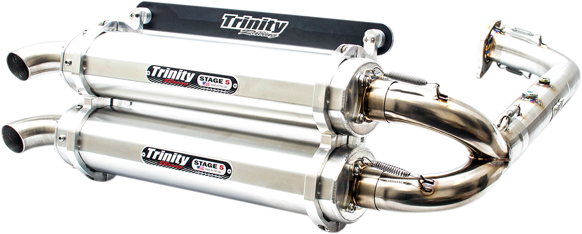 TRINITY RACING Stage 5 Dual Exhaust System