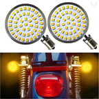 Eagle Lights 2" Generation II Front and Rear LED Turn Signals Kit for Harley-Davidson® Motorcycles - Front 1157 / Rear 1156 / Rear LEDs Amber