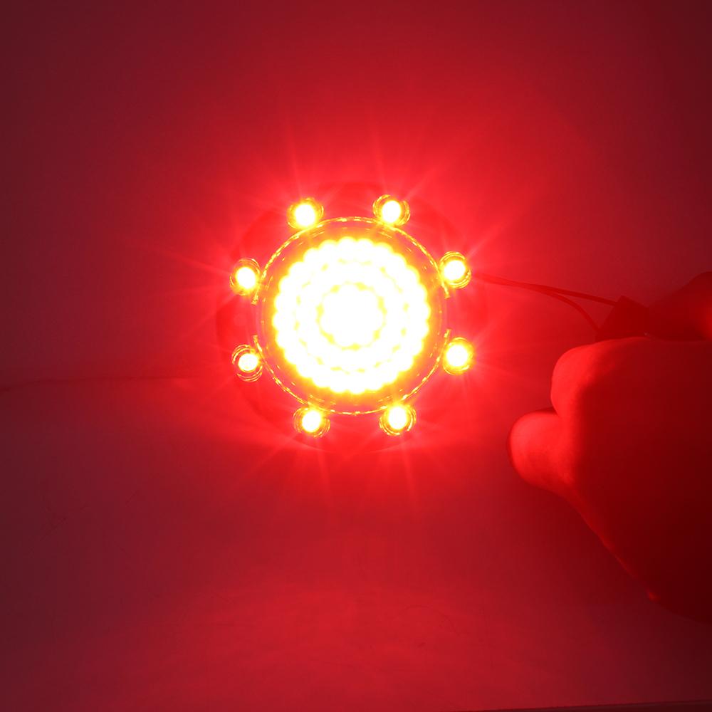 Eagle Lights 3 1/4” Infinity Beam Front and Rear LED Turn Signals with Running LED Light Ring for Harley-Davidson® Motorcycles