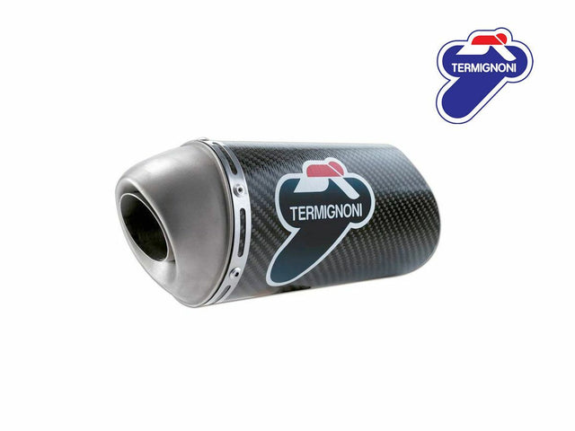 Termignoni Carbon Fiber Low Mount Slip-on Exhaust for Ducati Monster S4R / S4RS / S4RT (Formally Ducati Performance 96116707B)