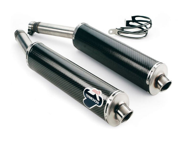 Termignoni Dual Carbon Fiber Slip-on Exhaust for Ducati Supersport (SS) 620/800/1000 (Formally Ducati Performance 96207803B / 96207703B)