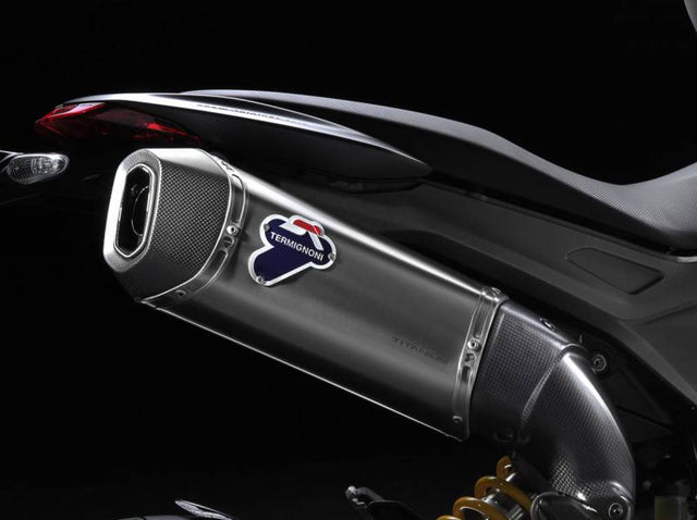 Termignoni High Mount Slip-on for Ducati Hypermotard 821/939 / SP (Formally Ducati Perfomance part number 96480041A)