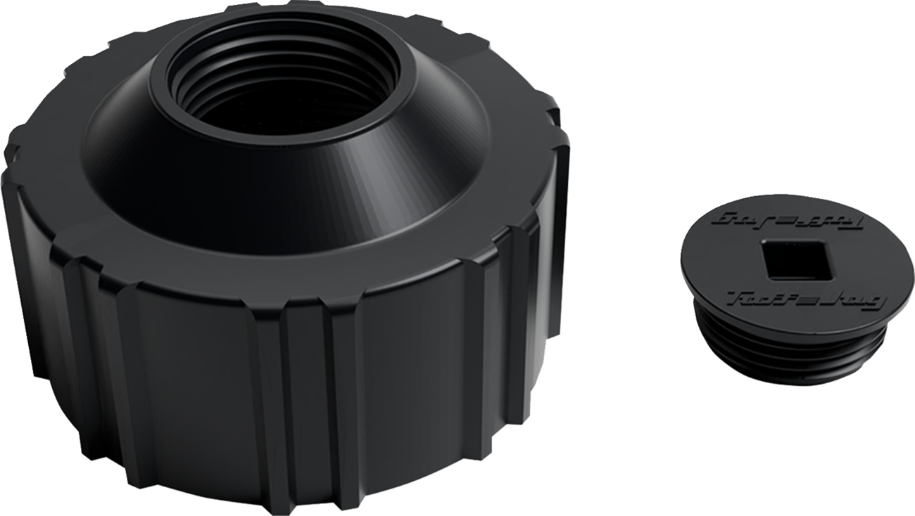 Tuff Jug Standard Replacement Cap and Plug - Standard Replacement Cap/Plug / Tuff Jug Container / Black 3850-0673