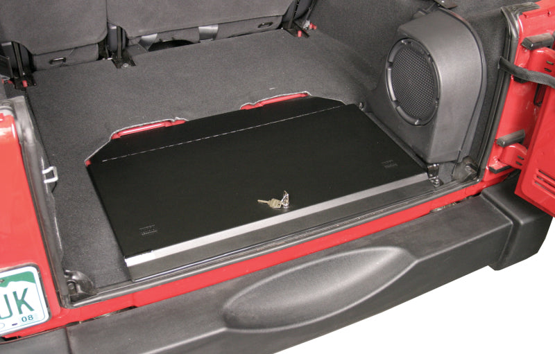 Tuffy Products Tuffy 2007-2018 Jeep Wrangler Jk Cubby Cover W/ Key Lock - 143-01