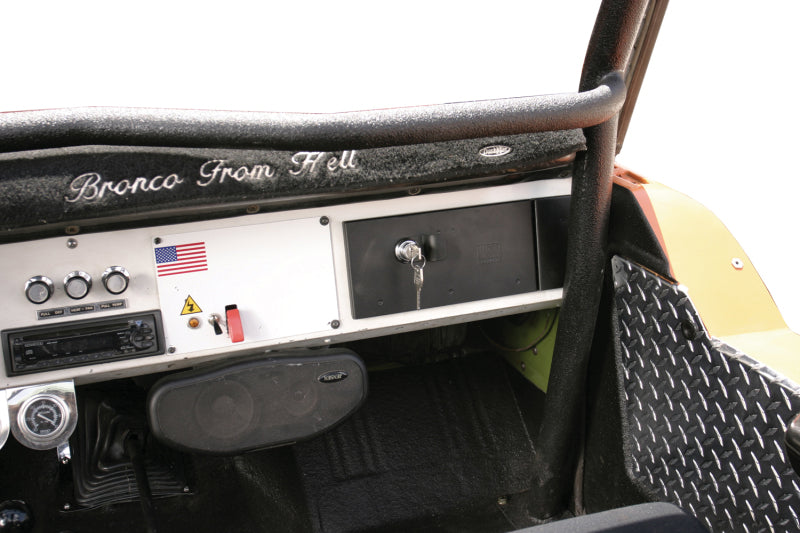 Tuffy Products Tuffy Bronco Security Glovebox 196677- Black - 108-01