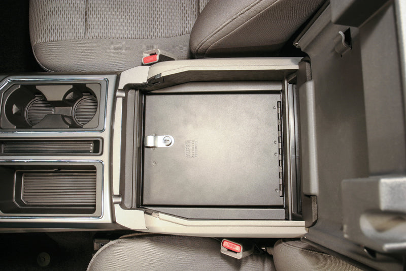 Tuffy Products Tuffy Console Safe W/ Key Lock For Ford Fseries Flow Thru Console - 317-01