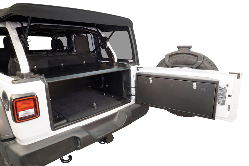 Tuffy Products Tuffy Deluxe Enclosure For Jeep Wrangler W/ Subwoofer - 351-01