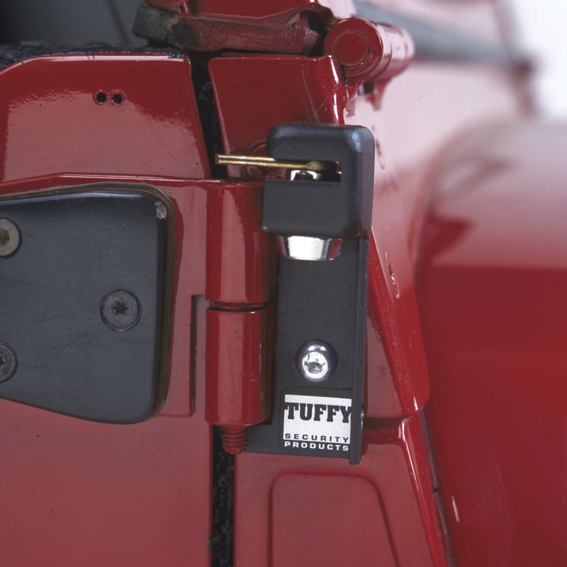 Tuffy Products Tuffy Door Locker Set Cj/Yj Black - 037-01