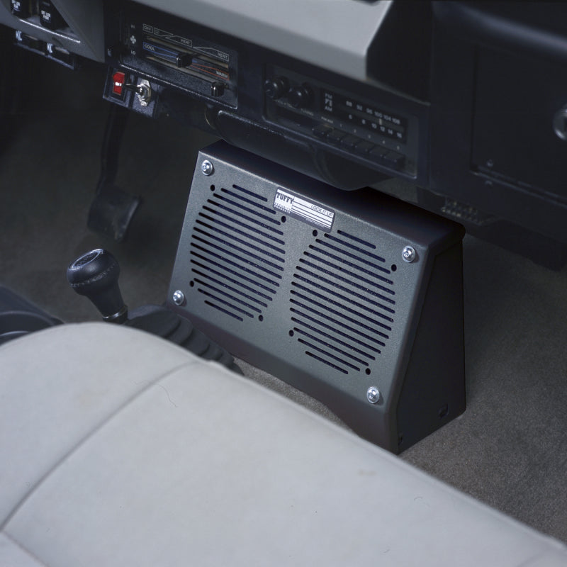 Tuffy Products Tuffy Dual Speaker Box Black - 065-01