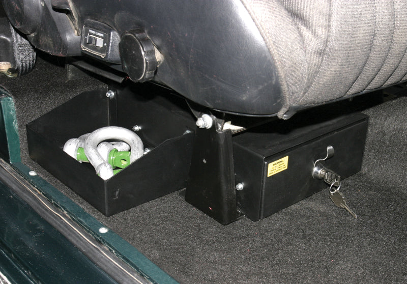 Tuffy Products Tuffy Ford Bronco Underseat Drawer Passenger W/ Keyed Lock - 256-01