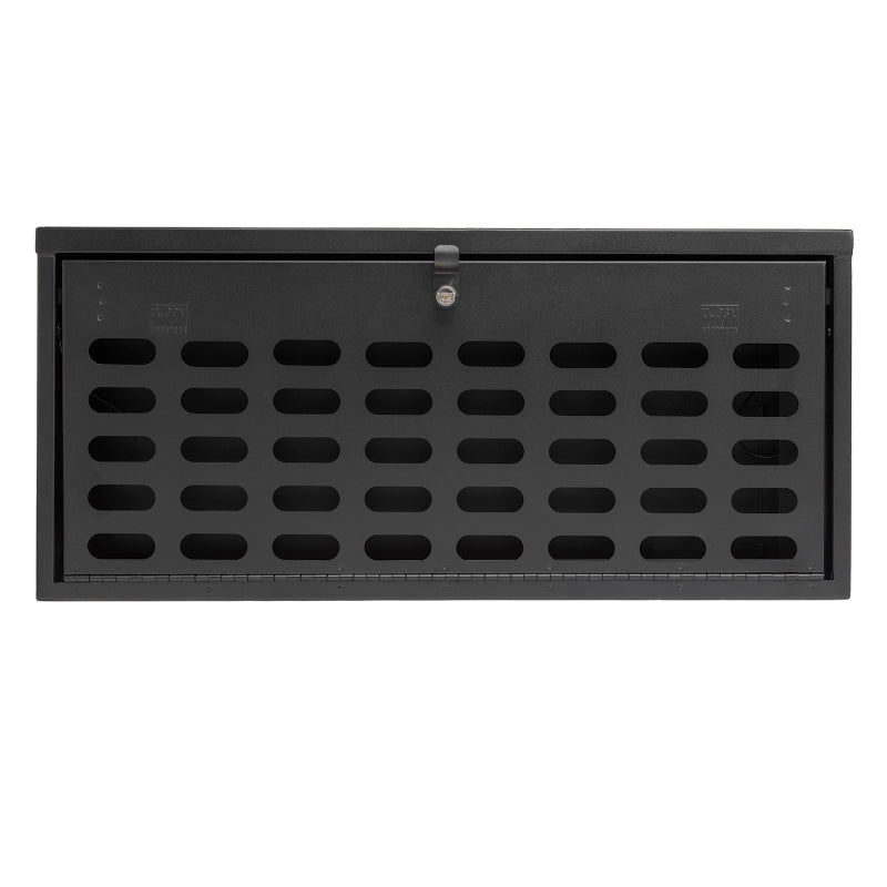 Tuffy Products Tuffy Jeep Wrangler Molle Tailgate Lockbox W/ Keyed Lock - 365-01
