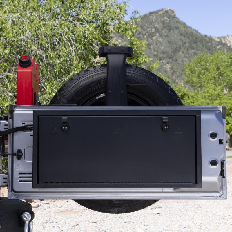 Tuffy Products Tuffy Jeep Wrangler Tailgate Lockbox W/Combo Lock - 359-01-A