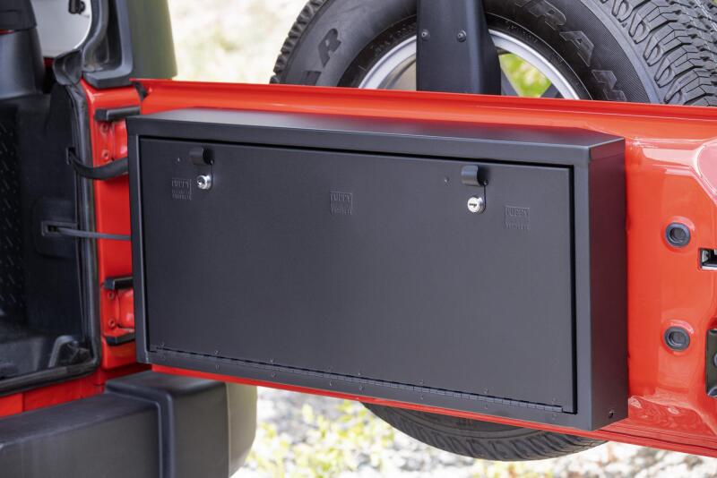 Tuffy Products Tuffy Jeep Wrangler Tailgate Lockbox W/Keyed Lock - 359-01