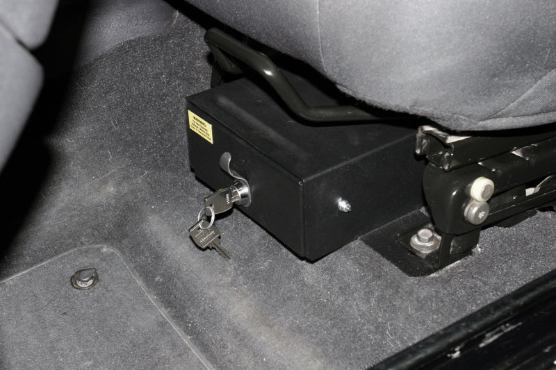 Tuffy Products Tuffy Jeep Wrangler Underseat Drawer Flip Seat W/ Keyed Lock - 251-01