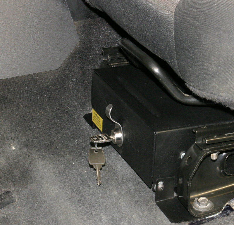 Tuffy Products Tuffy Jeep Wrangler Underseat Drawer Nonflip Seat W/ Keyed Lock - 248-01