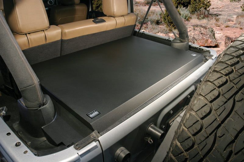 Tuffy Products Tuffy Jk 2011+ Deluxe Security Deck Enclosure- Black - 326-01