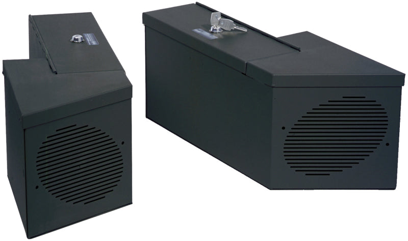 Tuffy Products Tuffy Speaker/Storage Boxes W/ Keyed Lock - 015-01