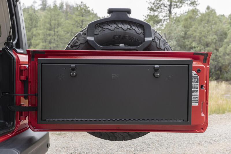 Tuffy Products Tuffy Tailgate Lockbox W/ Combo Lock For Jeep Wrangler - 349-01-A
