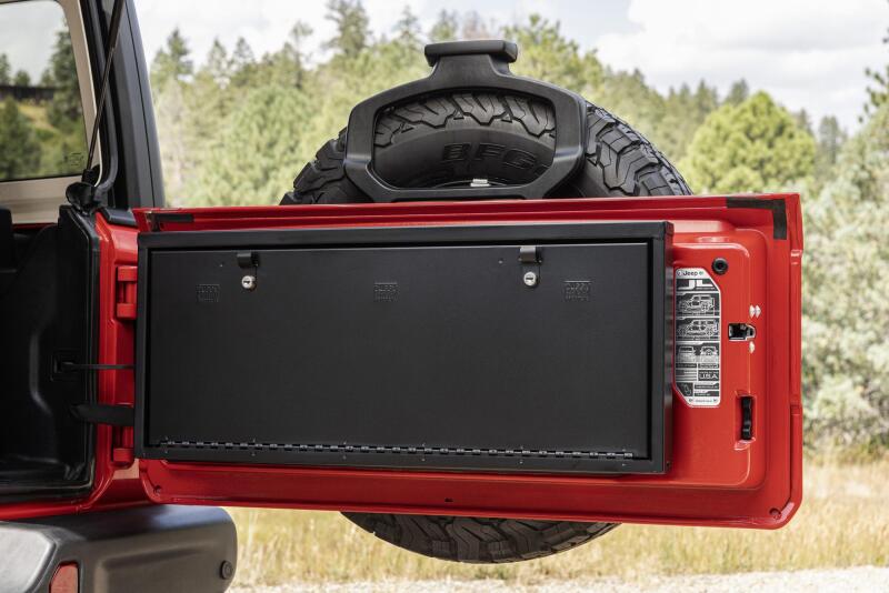 Tuffy Products Tuffy Tailgate Lockbox W/ Keyed Lock For Jeep Wrangler - 349-01