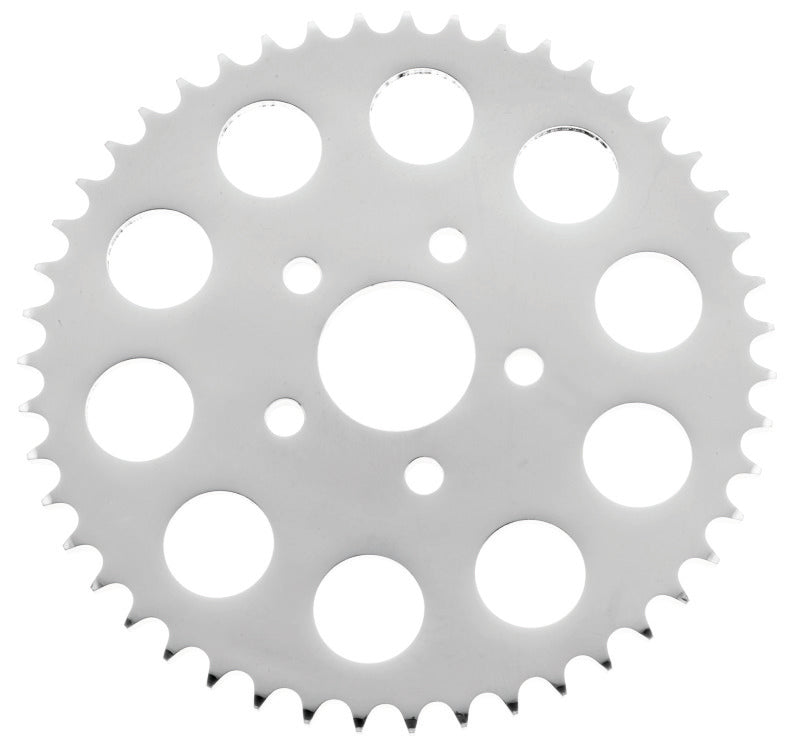 TwinPower Twin Power 1986-1992 XL Chrome Disc Brake Rear Sprocket 47 Tooth Flat - 490969
